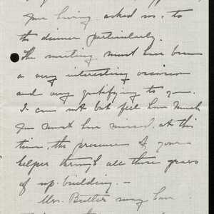 a page of handwritten text