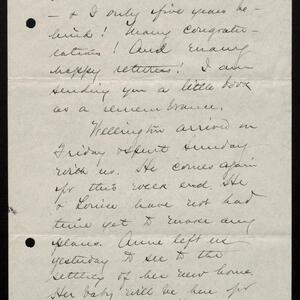 a page of handwritten text