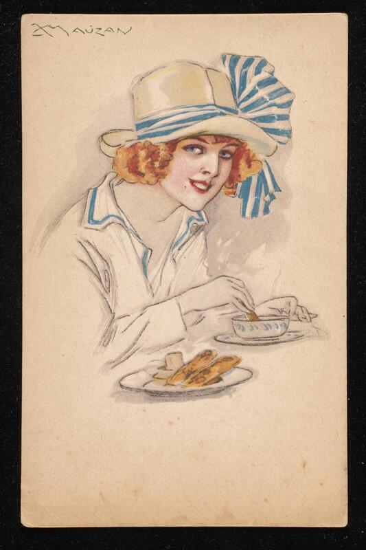 Woman with drink