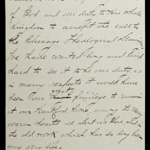 a page of handwritten text