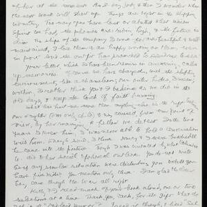 a page of handwritten text