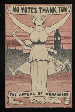 No votes thank you: the appeal of womanhood