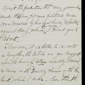 a page of handwritten text