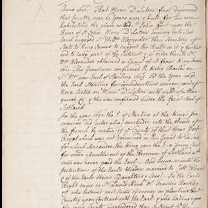 a page of handwritten text