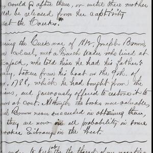 a page of handwritten text