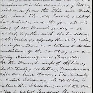 a page of handwritten text