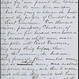 a page of handwritten text