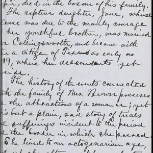 a page of handwritten text