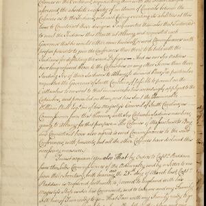 a page of handwritten text