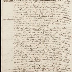 a page of handwritten text