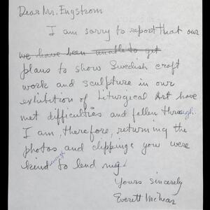 a page of handwritten text