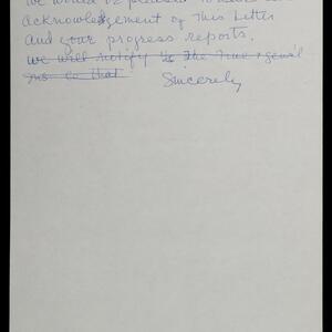 a page of handwritten text