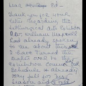 a page of handwritten text