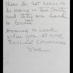 a page of handwritten text