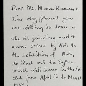 a page of handwritten text