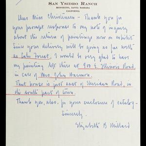 a page of handwritten text