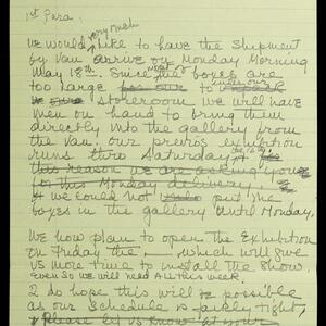 a page of handwritten text