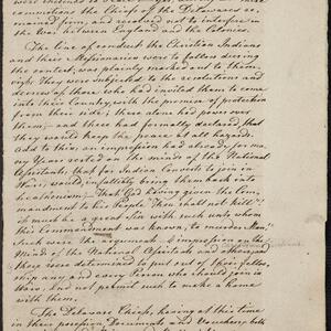 a page of handwritten text