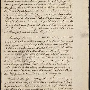 a page of handwritten text