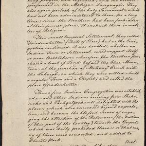 a page of handwritten text