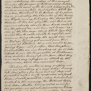 a page of handwritten text