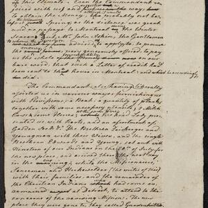 a page of handwritten text