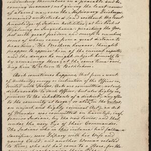 a page of handwritten text