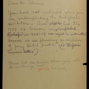 a page of handwritten text