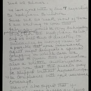 a page of handwritten text