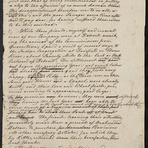 a page of handwritten text