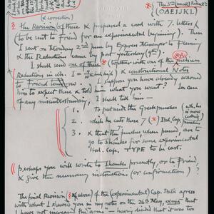 a page of handwritten text