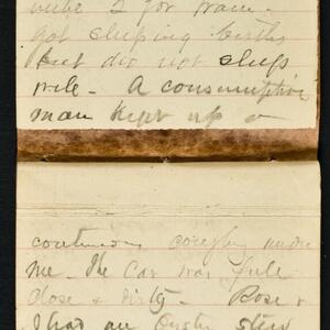a page of handwritten text
