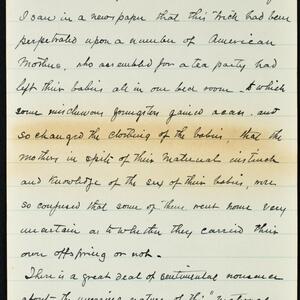 a page of handwritten text