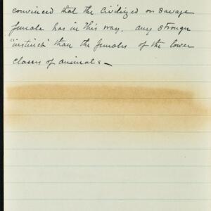 a page of handwritten text