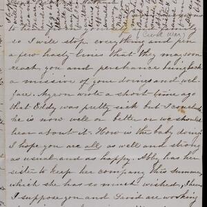 a page of handwritten text