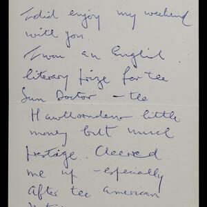 a page of handwritten text