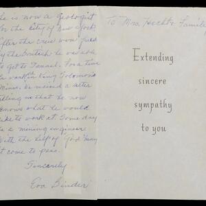 a page of handwritten text