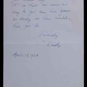 a page of handwritten text