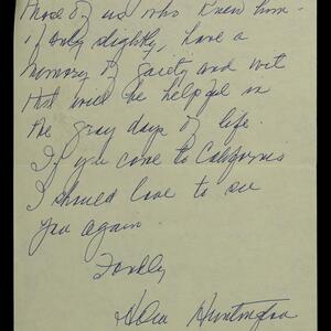 a page of handwritten text