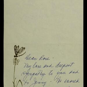 a page of handwritten text