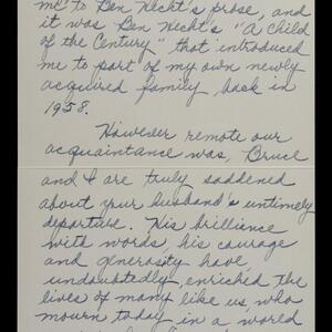 a page of handwritten text