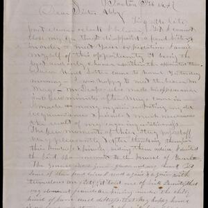 a page of handwritten text