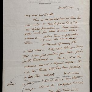 a page of handwritten text