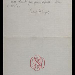 a page of handwritten text