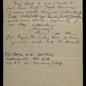 a page of handwritten text