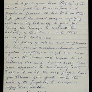 a page of handwritten text