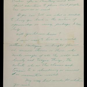 a page of handwritten text