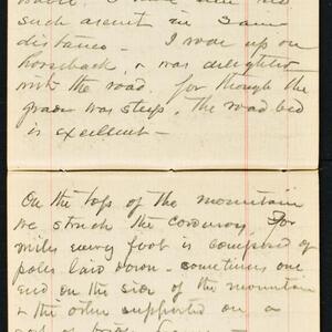 a page of handwritten text