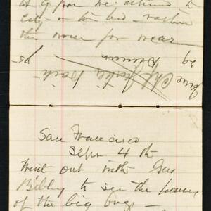 a page of handwritten text