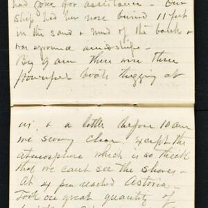 a page of handwritten text